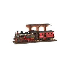 RoboTime 3D Jigsaw din lemn Vintage Steam Locomotive