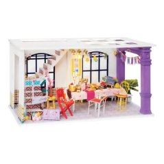 Casa in miniatura RoboTime Sala da pranzo per feste in soffitta