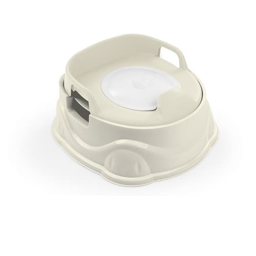 3v1 nočník, sedátko na WC, stolička, béžová, 20x34,5x37 cm