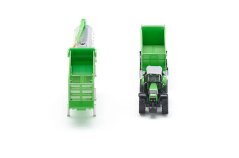 SIKU Farmer 1848 - Traktor Deutz se sadou přívěsů Joskin, 1:87