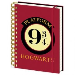 Classeur A5 Harry Potter - 9 et 3/4