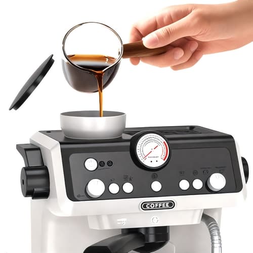 Bavytoy Dětský pákový kávovar - set