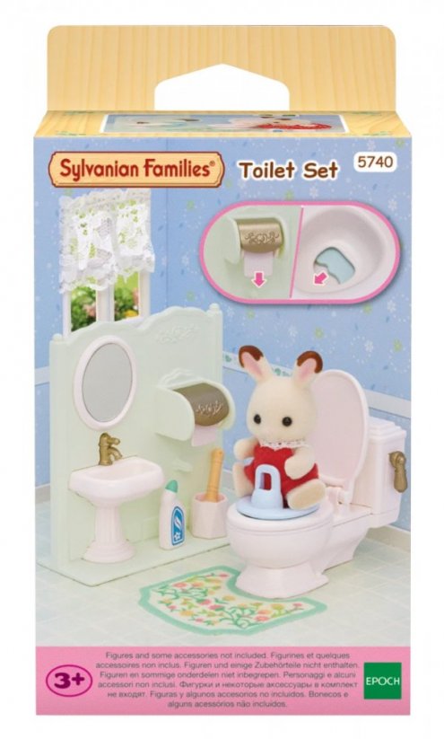 Sylvanian Families - Fürdőszoba szett WC-vel
