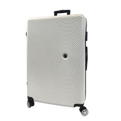Bavy cestovný kufor 28" kruh biely
