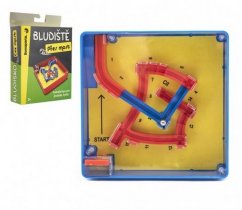 Bonaparte Maze / puzzle Over the bridge plastic 12x12cm balančná hra