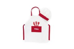 Costum de bucătar - șorț cu pălărie