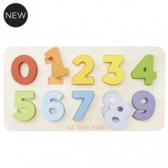 Le Toy Van Petilou Betétes puzzle számokkal